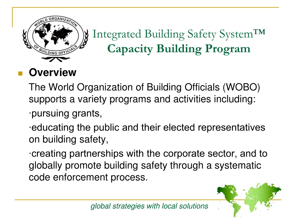 integrated building safety system capacity 1