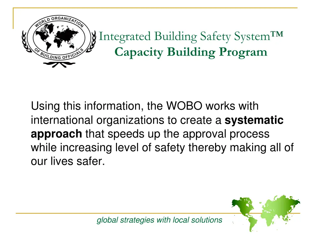 integrated building safety system capacity 19