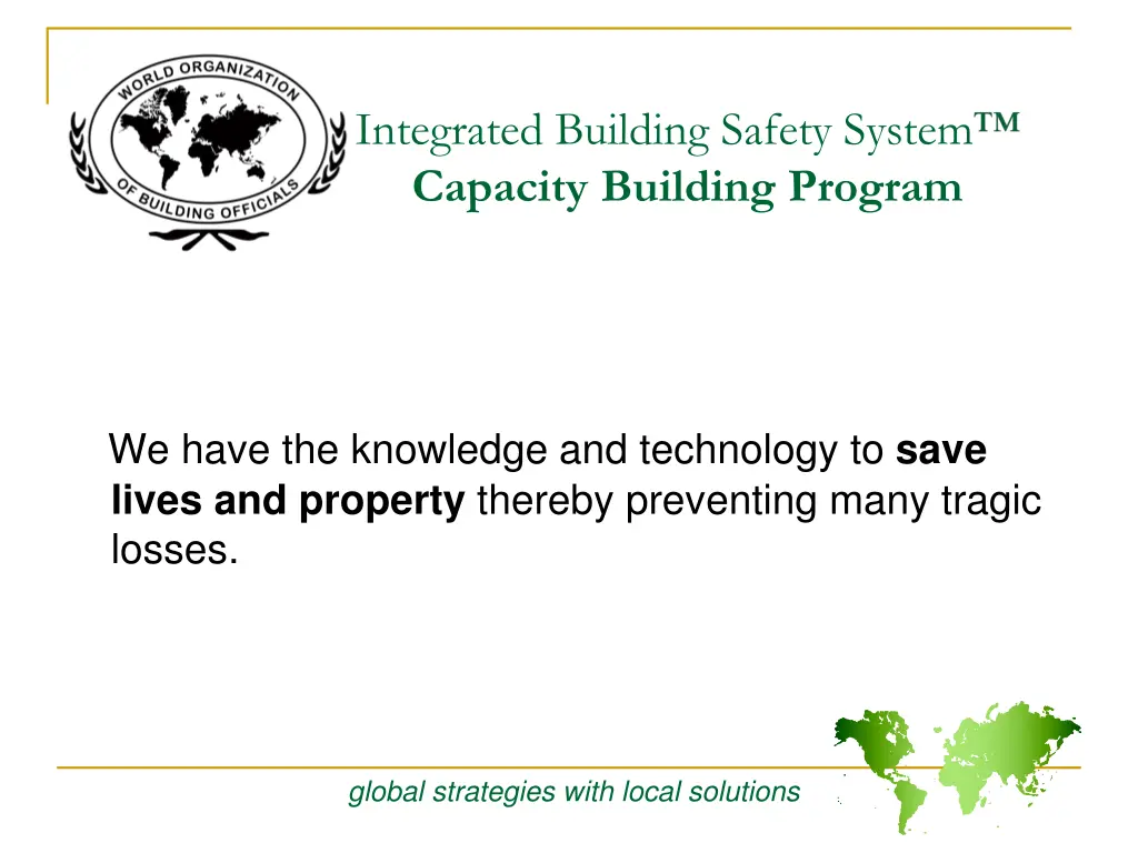 integrated building safety system capacity 27