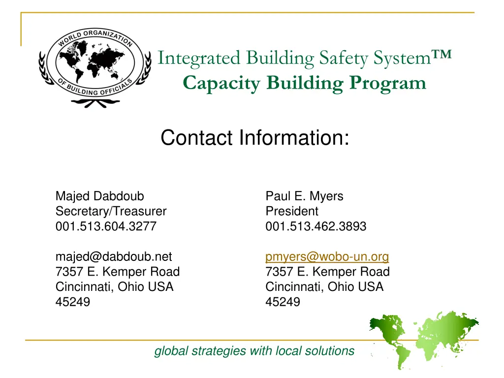 integrated building safety system capacity 28