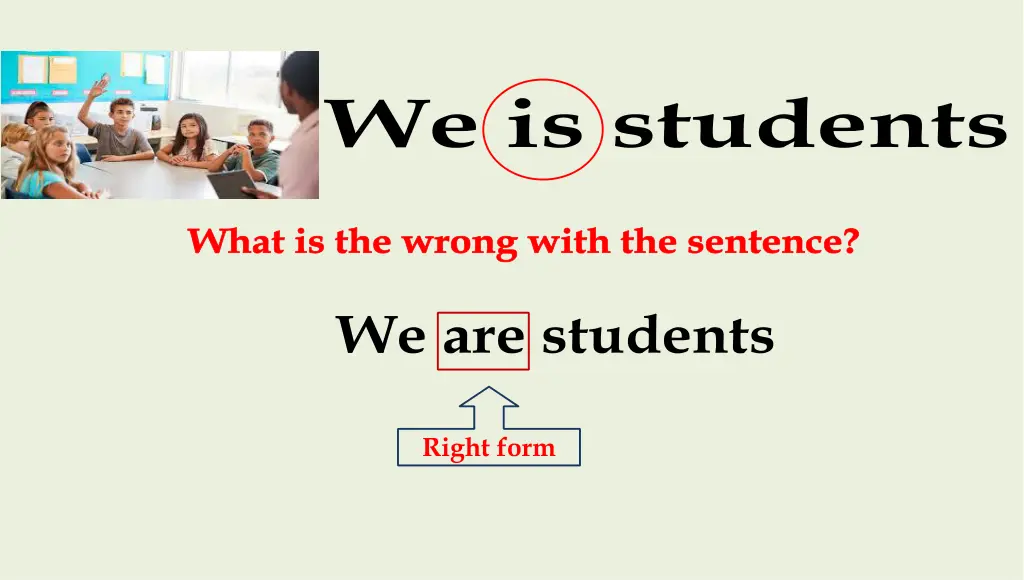 we is students