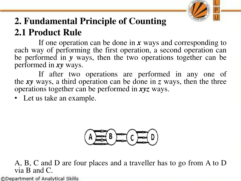 2 fundamental principle of counting 2 1 product