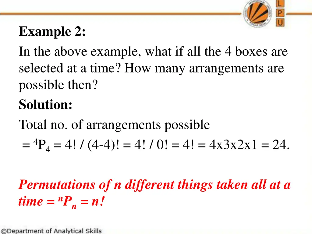 example 2 in the above example what