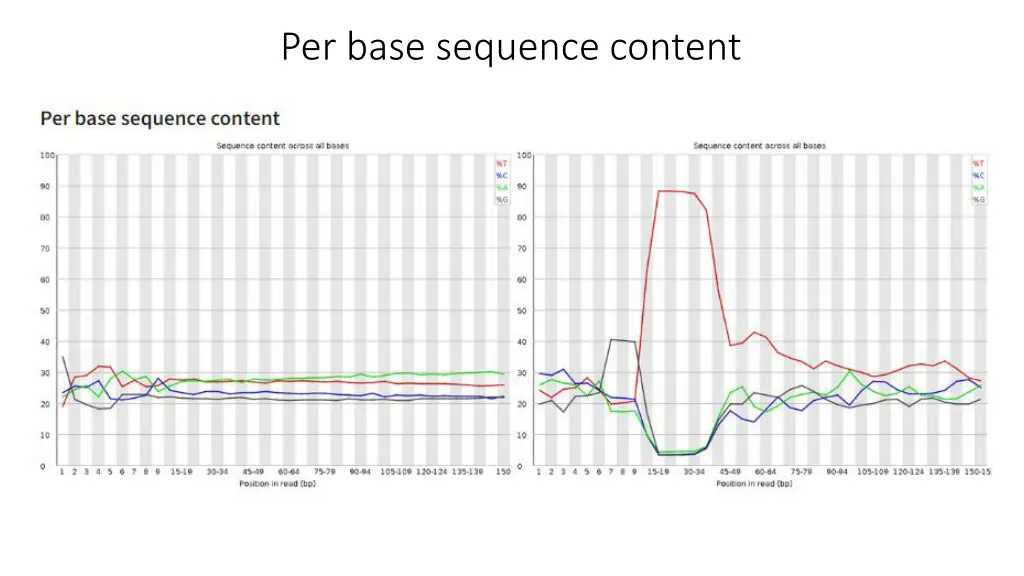 per base sequence content