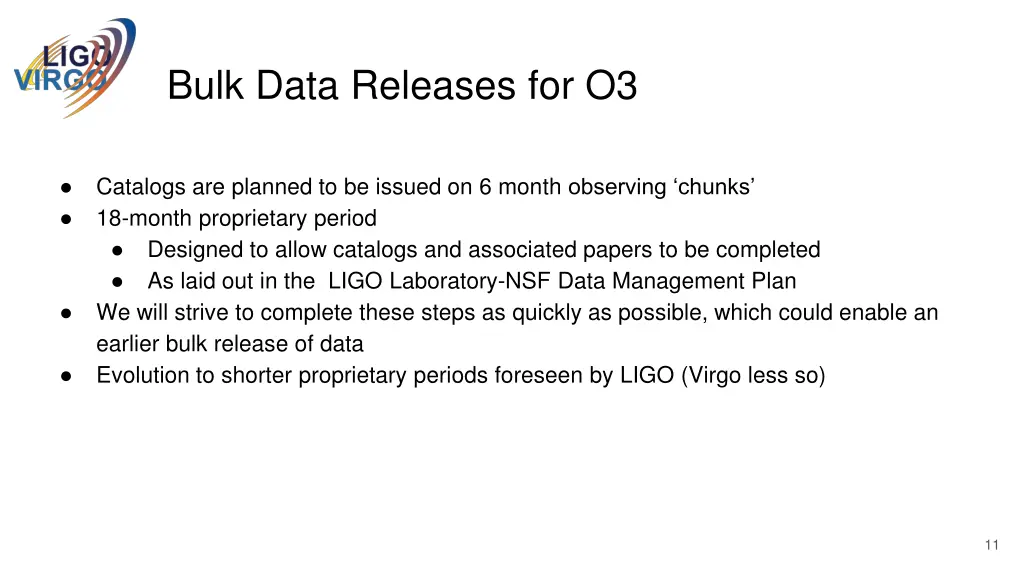 bulk data releases for o3