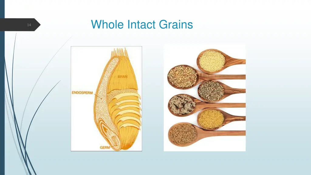 whole intact grains