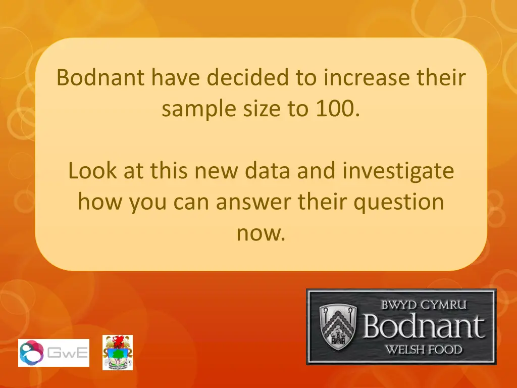 bodnant have decided to increase their sample