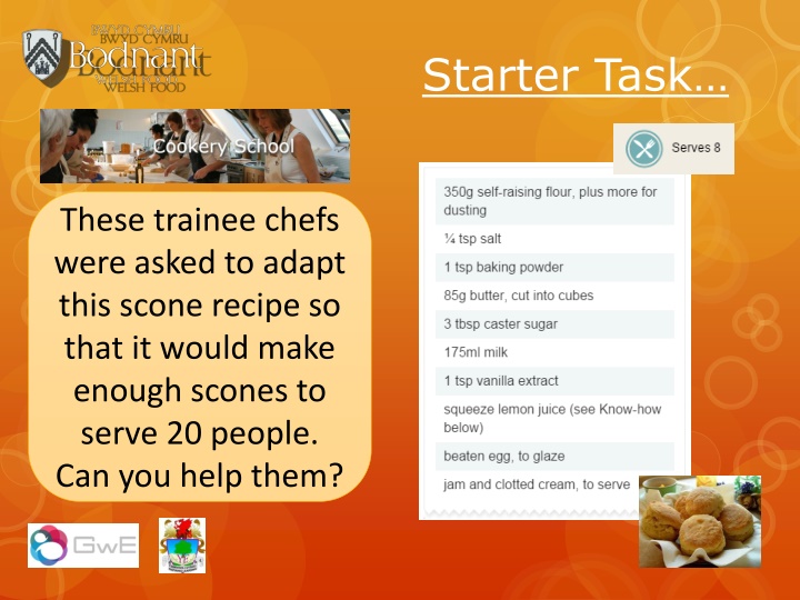 starter task