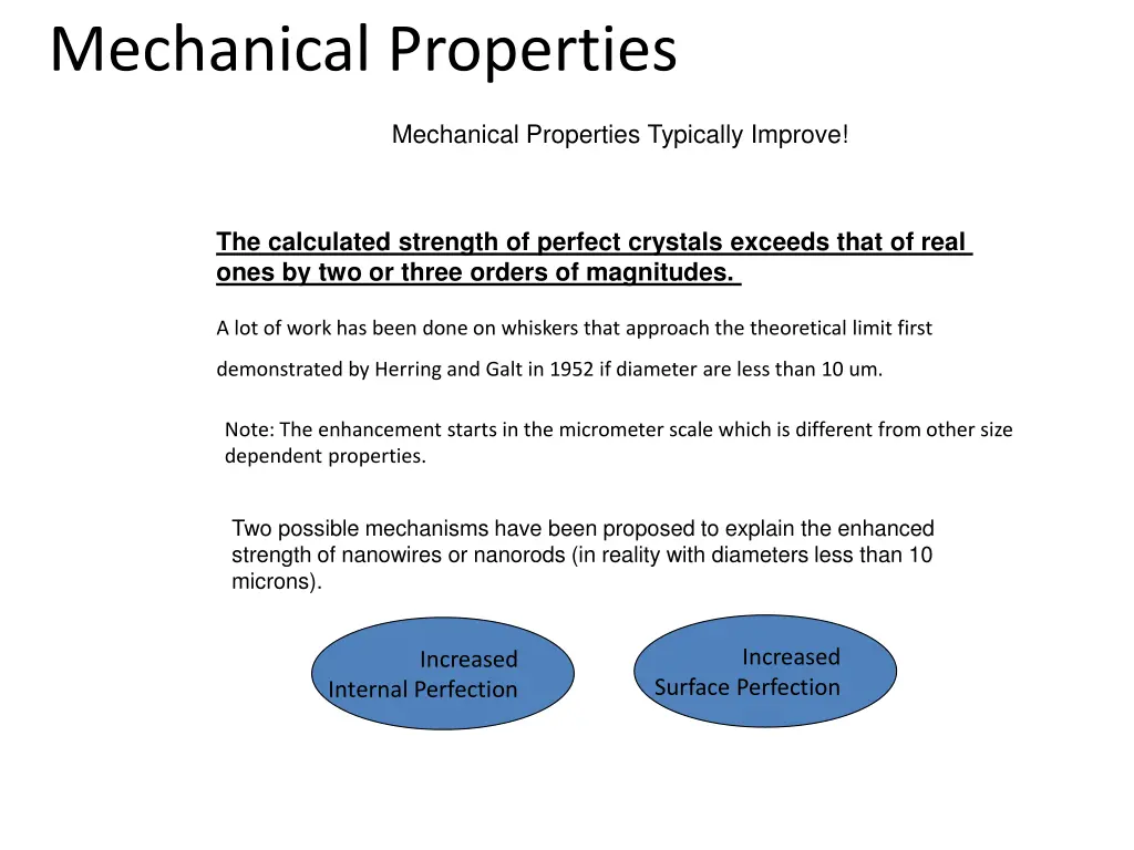 mechanical properties