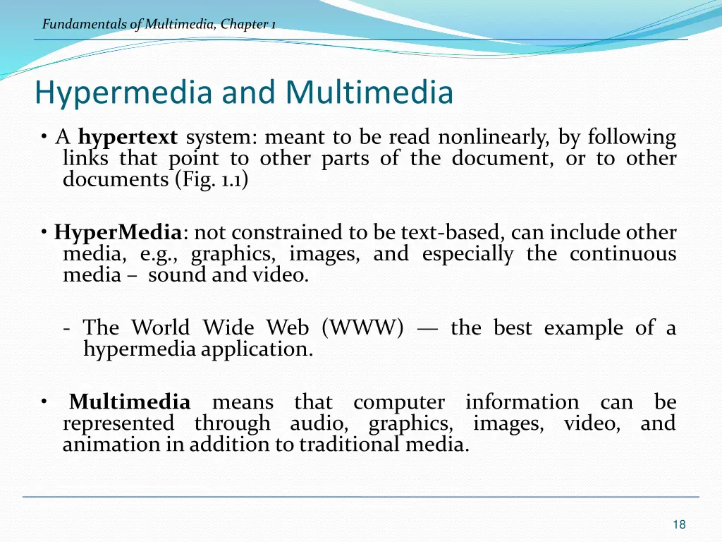 fundamentals of multimedia chapter 1 10