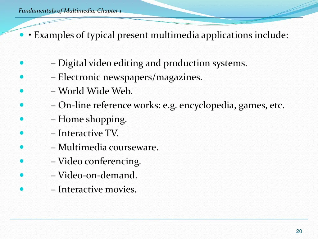 fundamentals of multimedia chapter 1 12