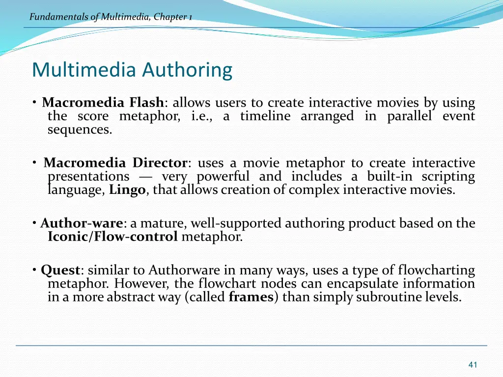 fundamentals of multimedia chapter 1 33