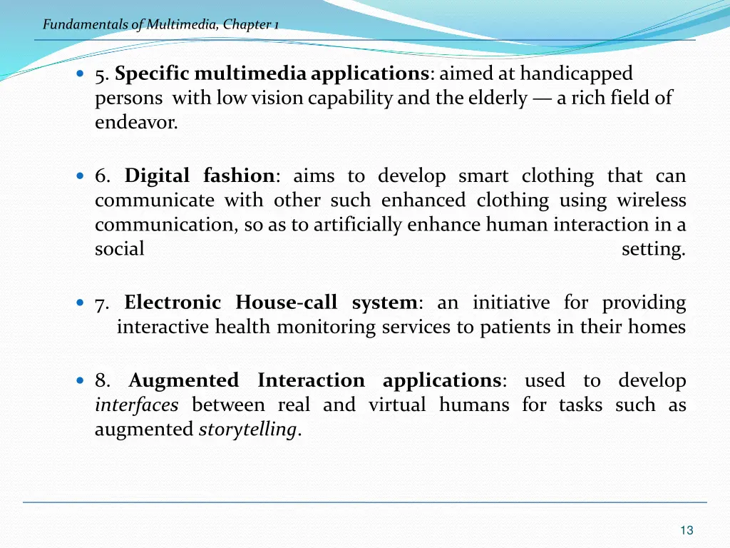 fundamentals of multimedia chapter 1 5