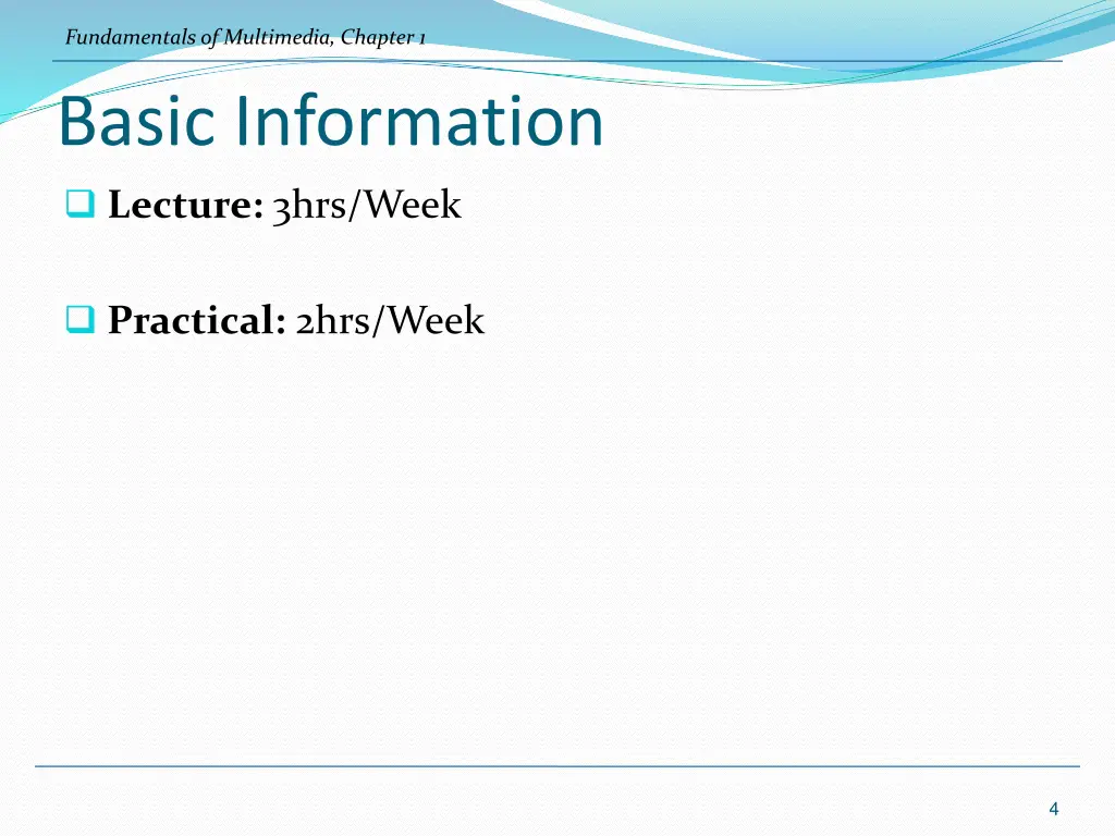 fundamentals of multimedia chapter 1 basic