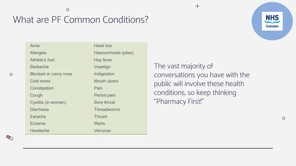 what are pf common conditions