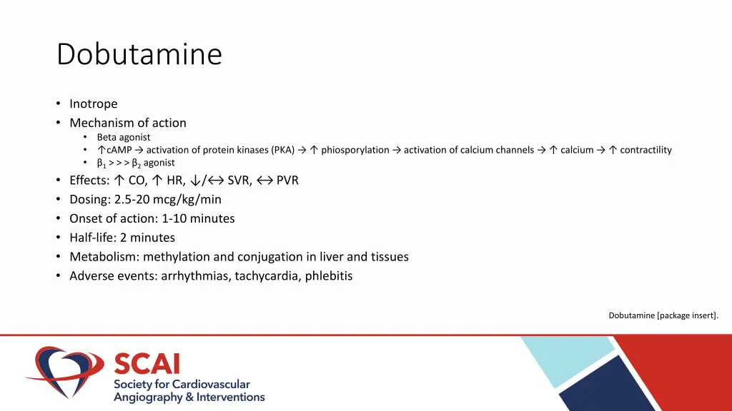 dobutamine