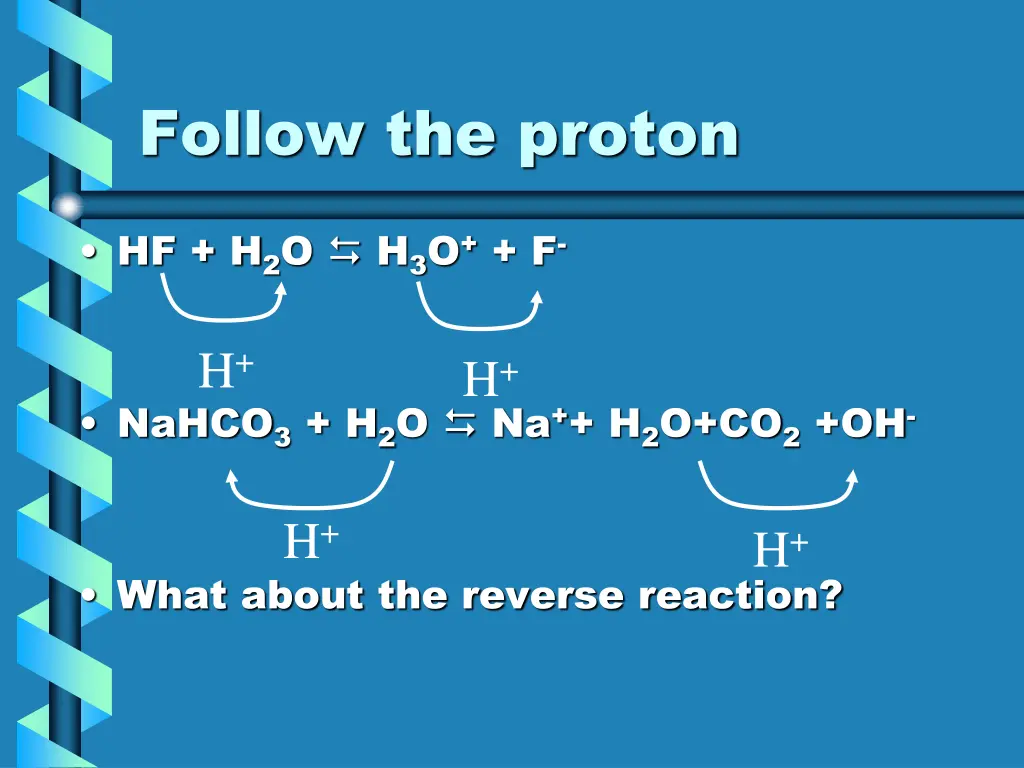 follow the proton