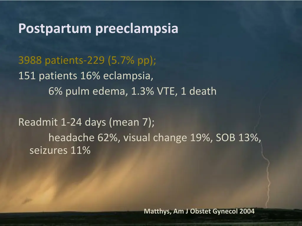 postpartum preeclampsia