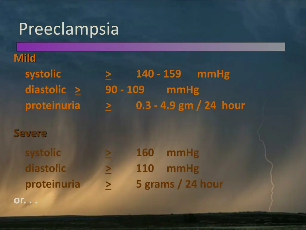 preeclampsia