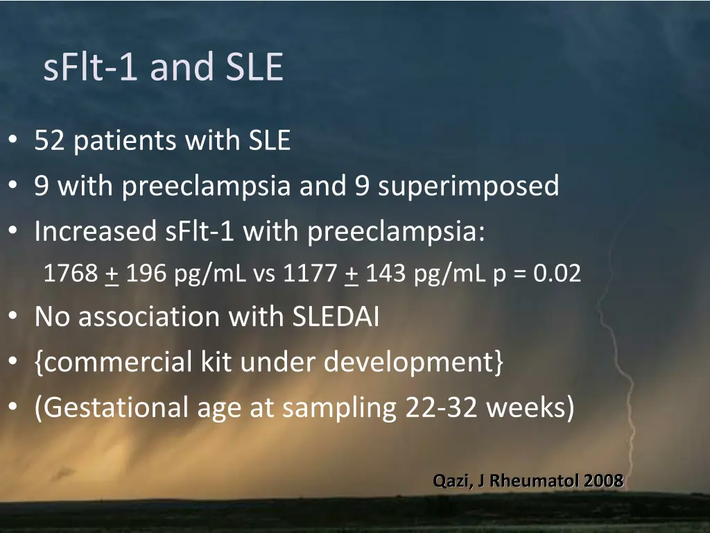 sflt 1 and sle