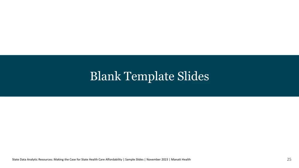 blank template slides