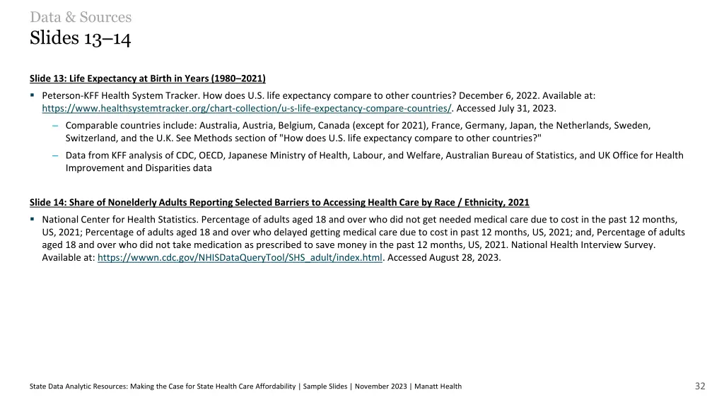 data sources slides 13 14