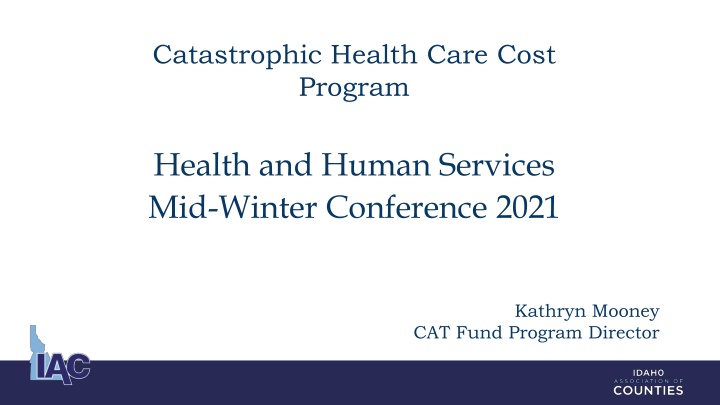 catastrophic health care cost program