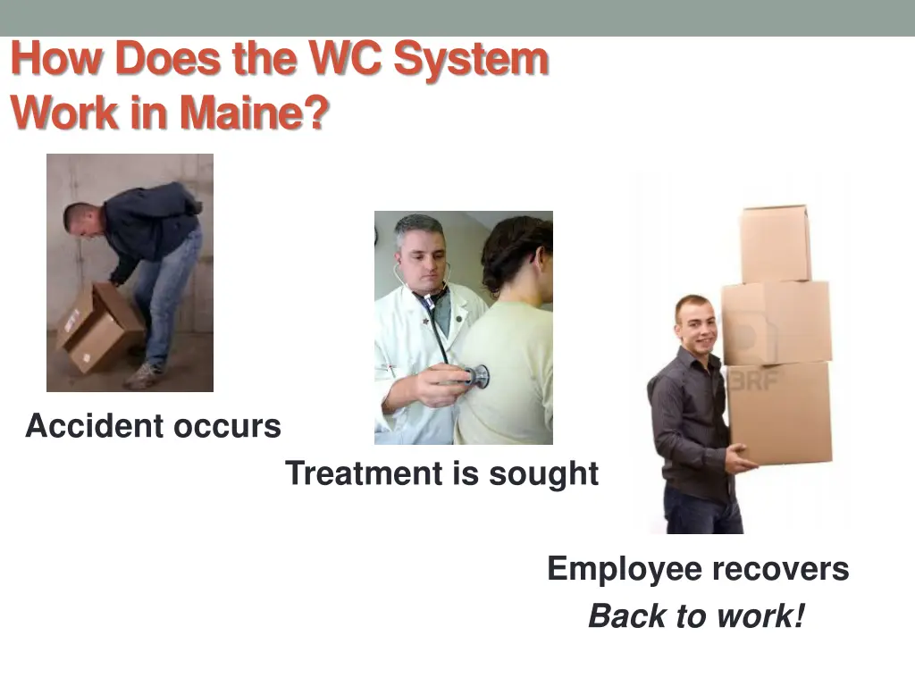 how does the wc system work in maine