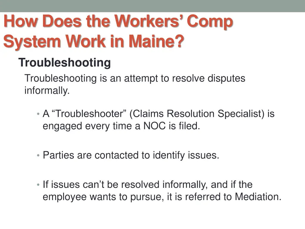 how does the workers comp system work in maine 4