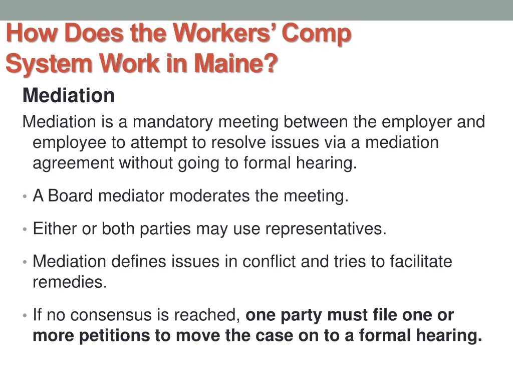 how does the workers comp system work in maine 5