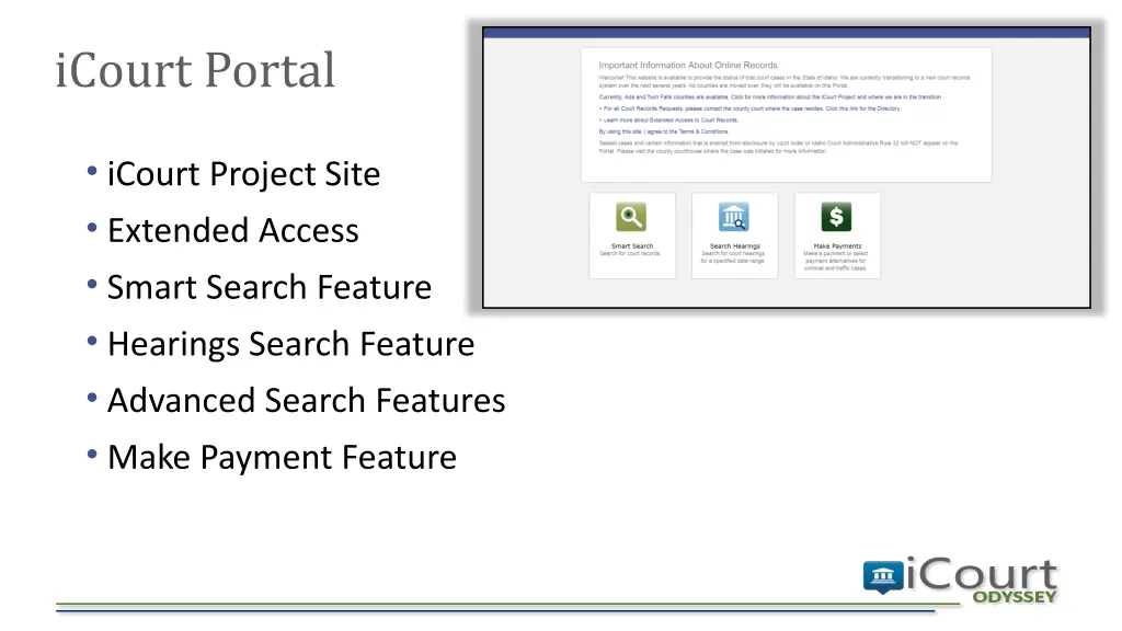 icourt portal