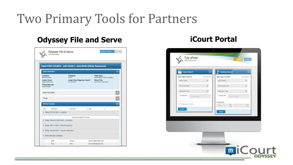 two primary tools for partners