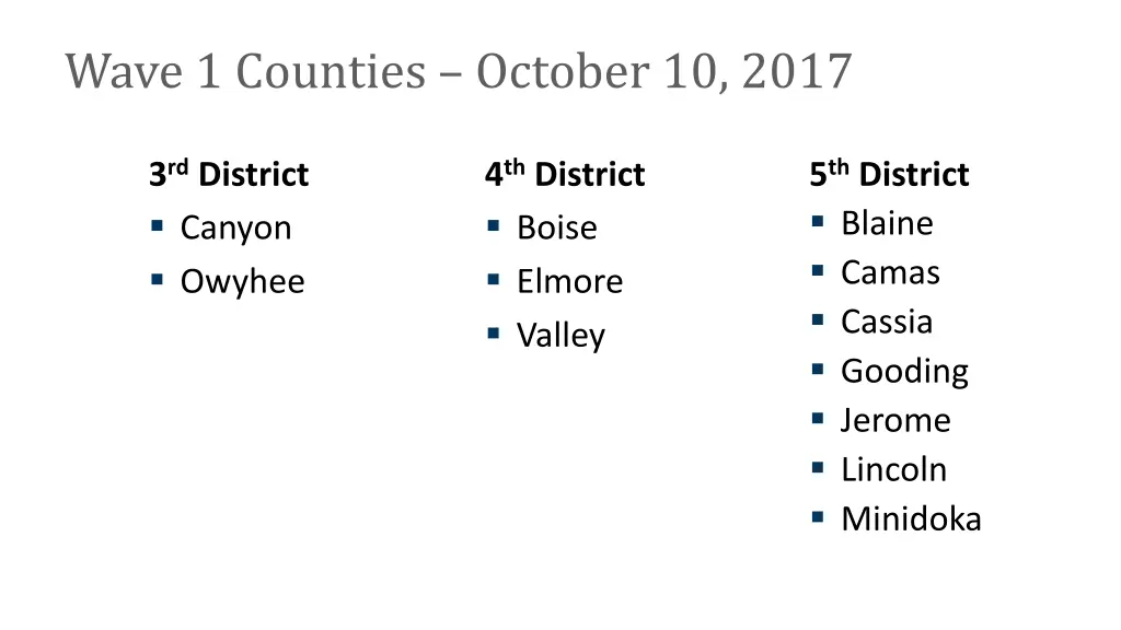 wave 1 counties october 10 2017