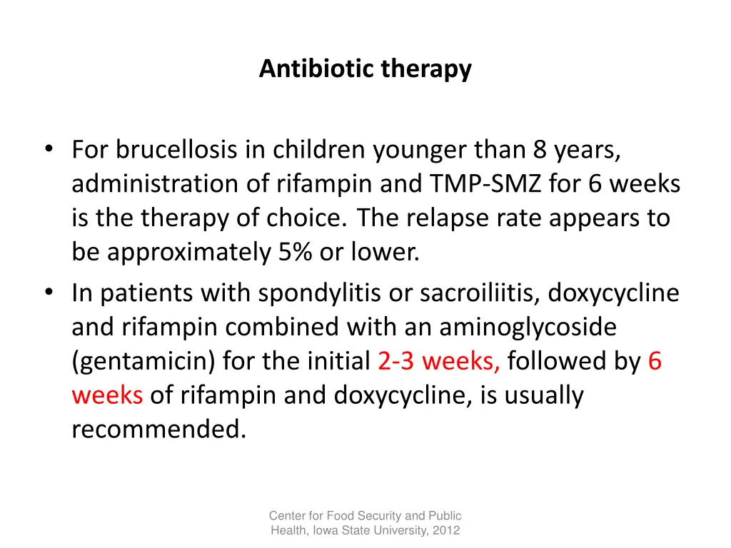 antibiotic therapy 2