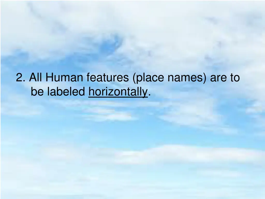 2 all human features place names