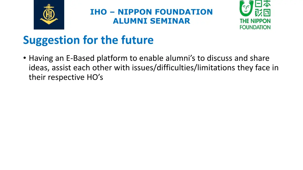 iho nippon foundation alumni seminar 4