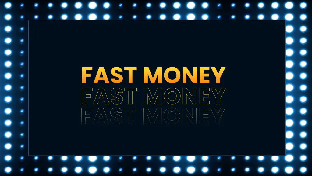 fast money fast money fast money 1