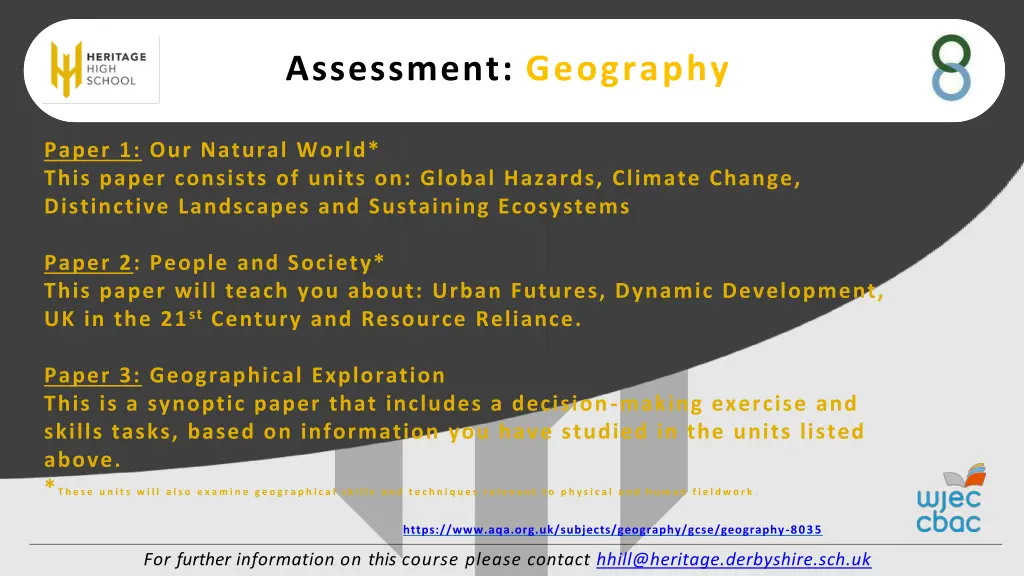 assessment geography