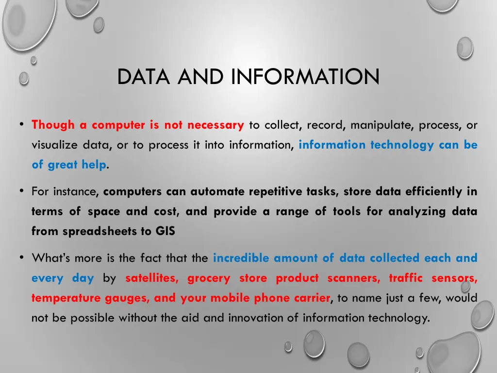 data and information 1