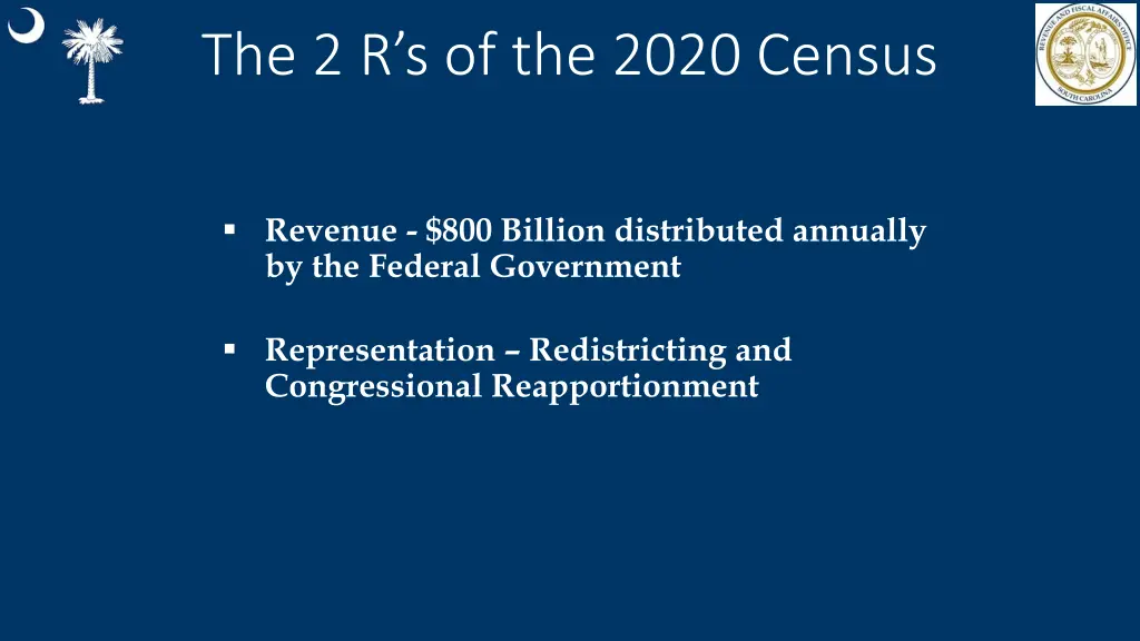 the 2 r s of the 2020 census