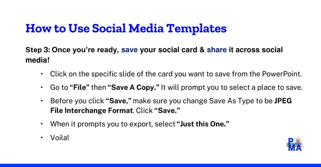 how to use social media templates 1