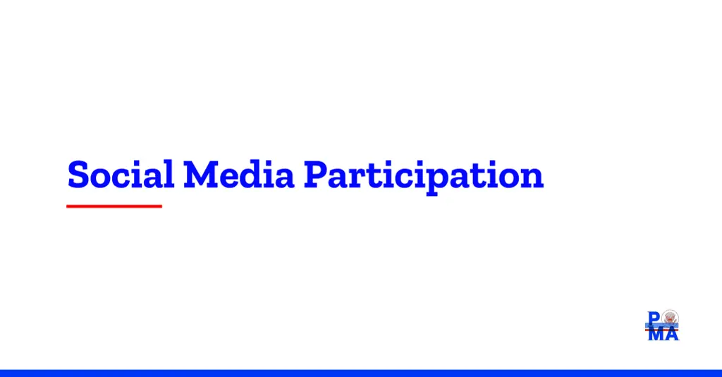 social media participation