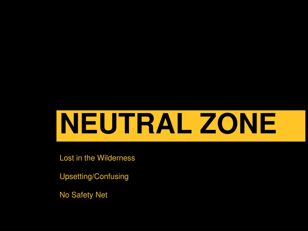 neutral zone