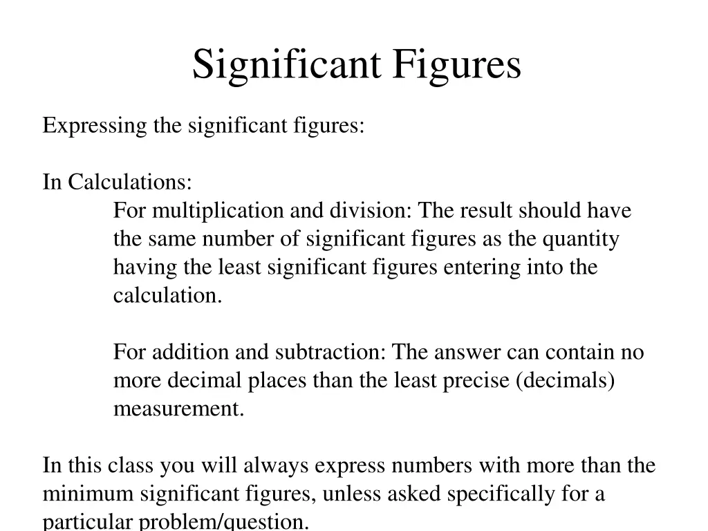 significant figures