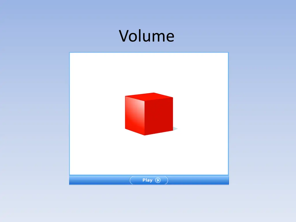 volume