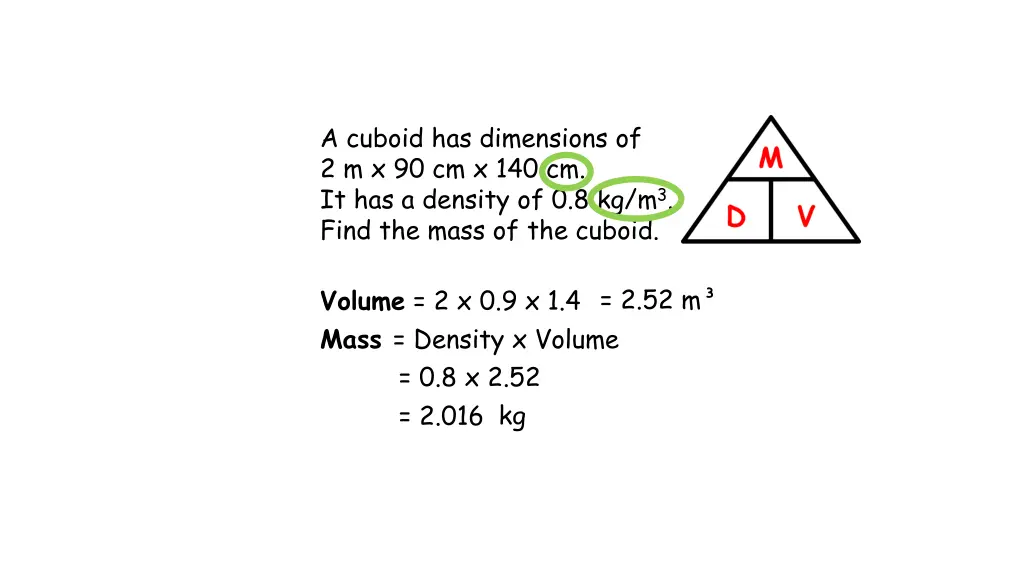 a cuboid has dimensions 1