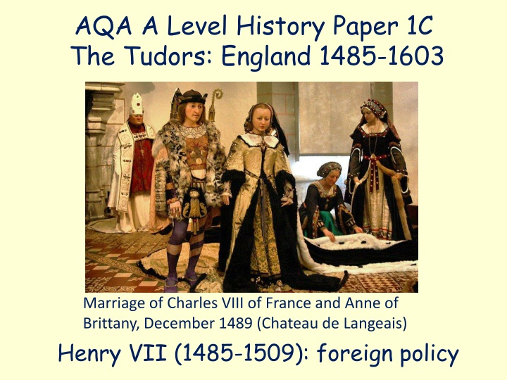 aqa a level history paper 1c the tudors england