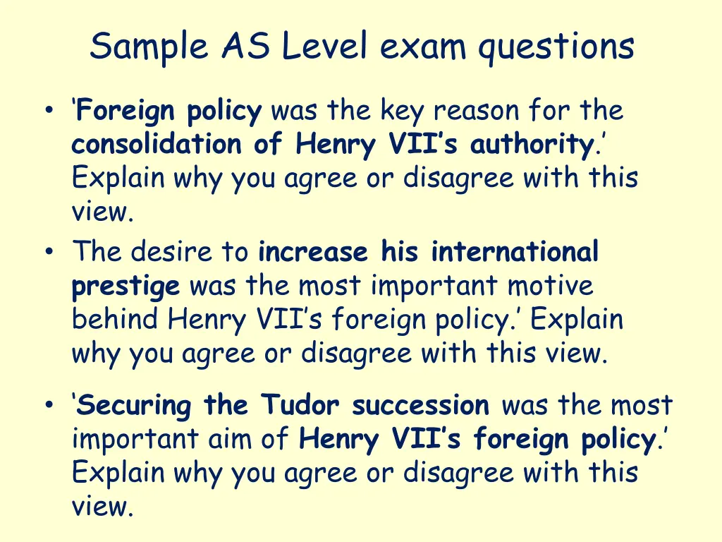 sample as level exam questions