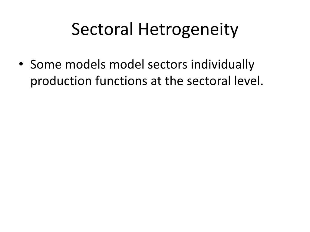 sectoral hetrogeneity 1