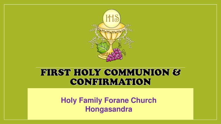 holy family forane church hongasandra